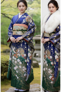 Kyo-Yuzen Furisode Pinterest
