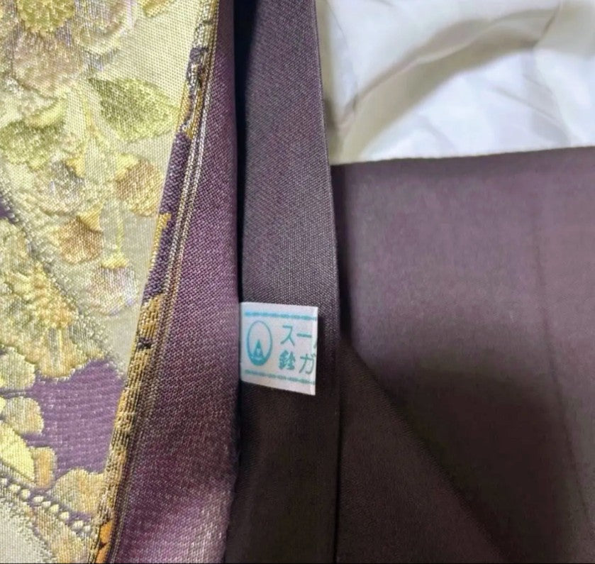 Tsujigahana Houmongi Kimono & Fukuro Obi Set - Authentic Silk - Pre-owned　「Free Shipping Included」